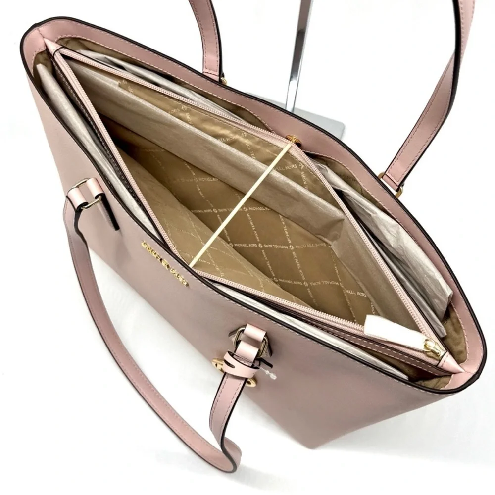 Michael Kors Sheila Large Signature Logo Tote Bag - Powder Blush